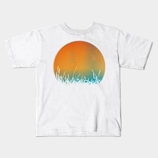 sunset colorful Kids T-Shirt